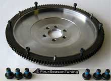 FST 228MM L/W STEEL BILLET FLYWHEEL W/ RING GEAR(FITS G60 MK4 1.8T MK1 TT SEE DESCRIPTION 5 SPEED)