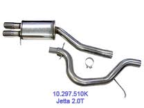 AUTOTECH SportTuned 3.0" Stainless CAT BACK Exhaust ( MK5 VW GLI & JETTA 2.0T )