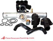 VR6 12V COOLING KIT (Early Corrado & Passat ) INCLUDES ALLOY PIPE,LOW TEMP FAN SWITCH