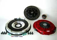 CLUTCHNET STAGE 2 W/ FLYWHEEL KIT 228MM (FITS VW 1.8T PASSAT & AUDI A4Q / FWD 1.8T 97-02 5 SPEED)