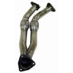 MK 4 2" Dual Downpipe for VR6 12v. T-304 Stainless.