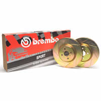 Brembo Sport Slotted Brake Rotor Set OF 2 (11.3)VW MK3,B4