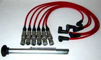 PERFORMANCE IGNITION WIRE SET W/TOOL (8MM) MK3 MK4 12V VR6 FOR USE WITH MSD COIL