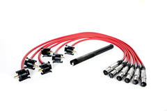  PERFORMANCE IGNITION WIRE SET RED (8MM) MK3 MK4 12V VR6 FOR USE WITH EDIS COIL