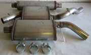 FST 2.25 S/S CAT BACK SYSTEM FOR VR6 CORRADO