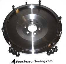FST 228MM L/W STEEL BILLET 14 POUND Flywheel for 5-Speed (FITS VW MK5 RABBIT JETTA BEETLE W/ 2.5)