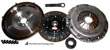 FST 228MM L/W STEEL BILLET 14 POUND Flywheel W/ STAGE 1+KIT (FITS VW MK5 RABBIT JETTA BEETLE W/ 2.5)