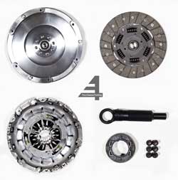 OEM LUK S4 CLUTCH KIT W/ 28 POUND STEEL BILLET FLYWHEEL ( FITS ALL AUDI S4 2.7T 00-02 A6Q 00-04 & ALLROAD 01-05)