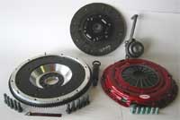 CLUTCHNET STAGE 2 W/ FLYWHEEL KIT (FITS VW 2004 MK4 R32 W/ 3.2L 24V VR6 & Audi TT Q 3.2L)