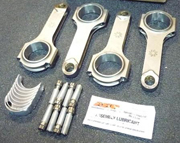 IE 4340 Steel H Beam Rods 144MM 19MM PIN ( fits golf jetta mk4 1.8T)