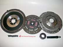 FST 228MM L/W Aluminum Flywheel W/ SACHS VR6 CLUTCH KIT for 5-Speed (FITS VW MK5 JETTA RABBIT BEETLE W/ 2.5) Stage 1