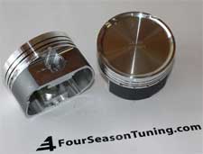WOSSNER FORGED PISTON SET 2.0 20V Stroker 82.50 MM Comp. ratio 9.2:1 ( VW Audi)