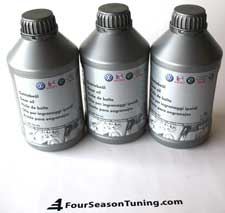 VW/AUDI OEM Gear Oil (3 ONE LITER BOTTLESWILL BE SHIPPED)