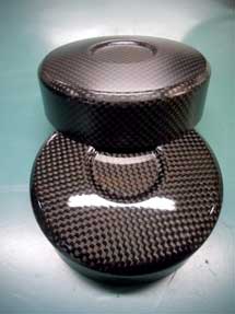 Carbon Fiber strut cap (fits Corrado VR6, all MK3 Golf Jetta)