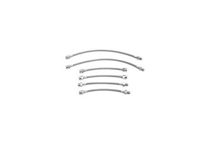 S/S BRAKE LINES - 6 line set - MK3 2.0L, Corrado VR6, Early MK3 VR6