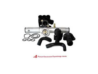 VR6 12V COOLING KIT (Corrado,Passat MK3 GOLF JETTA ) INCLUDES ALLOY PIPE