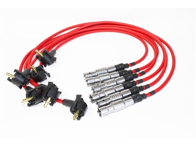 PERFORMANCE IGNITION WIRE SET RED (8MM) MK3 MK4 12V VR6 FOR USE WITH EDIS COIL