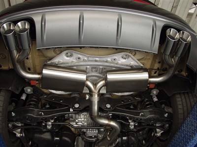 Billy Boat Audi S3 3 in. Catback Exhaust System W/ Quad tips