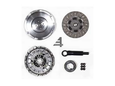 OEM LUK S4 CLUTCH KIT W/ 20 POUND STEEL BILLET FLYWHEEL ( FITS  ALL AUDI S4 2.7T 00-02 A6Q 00-04 &