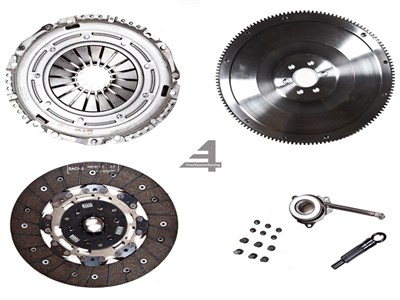 02M 240MM  SACHS CLUTCH KIT W/ FST STEEL BILLET FLYWHEEL (FITS VW MK4 Golf Jetta 02-04 1.8T W/ 6SP,