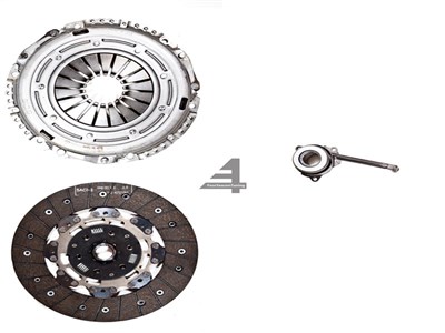 Sachs Clutch Kit  02M  240MM (FITS VW MK4 Golf Jetta 02-04 1.8T & 2.8 24V VR6 W/ 6SP, Audi TT MK1)