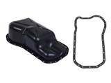 12V VR6 STEEL OIL PAN ( MTC) FITS MK3 GOLF JETTA, 93-97 PASSAT, 92-95 CORRADO WITH RUBBER GASKET