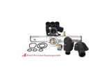 VR6 12V COOLING KIT (Late 93 Corrado & Passat MK3 GOLF JETTA ) INCLUDES ALLOY PIPE