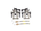 Mk4 Alloy rear caliper set with stainless steel brake lines (MK2, MK3, AND ALL CORRADO)