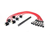 PERFORMANCE IGNITION WIRE SET RED (8MM) MK3 MK4 12V VR6 FOR USE WITH EDIS COIL / 