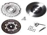 02M 240MM SACHS CLUTCH KIT W/ FST STEEL BILLET FLYWHEEL FITS VW MK4 Golf Jetta 02-04 2.8 24v VR6 W/