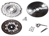 02M 240MM  SACHS CLUTCH KIT W/ FST STEEL BILLET FLYWHEEL (FITS VW MK4 Golf Jetta 02-04 1.8T W/ 6SP, / 